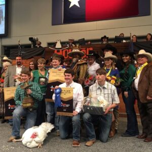 Bidding for the Future of Agriculture at the 2017 Houston Livestock Show and Rodeo™ Junior Market Poultry Auction