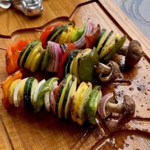Grilling Tips from the Pros: Veggie Skewers