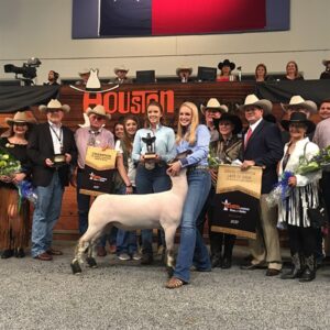 World Records Set and Memories Honored at the Houston Livestock Show and Rodeo™ Junior Market Lamb and Goat Auction