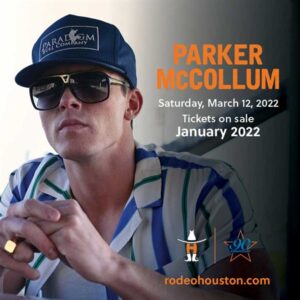 Parker McCollum Will Make his RODEOHOUSTON Debut