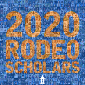 2020 Rodeo Scholars