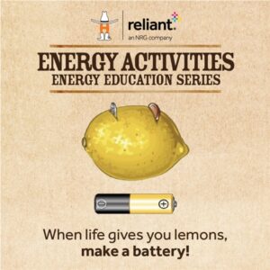 Energy Activities From Our Friends at Reliant