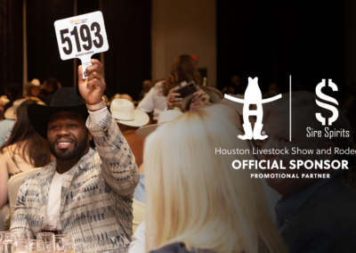 Rodeo announces partnership with Curtis “50 Cent” Jacksons’ Sire Spirits for 2024