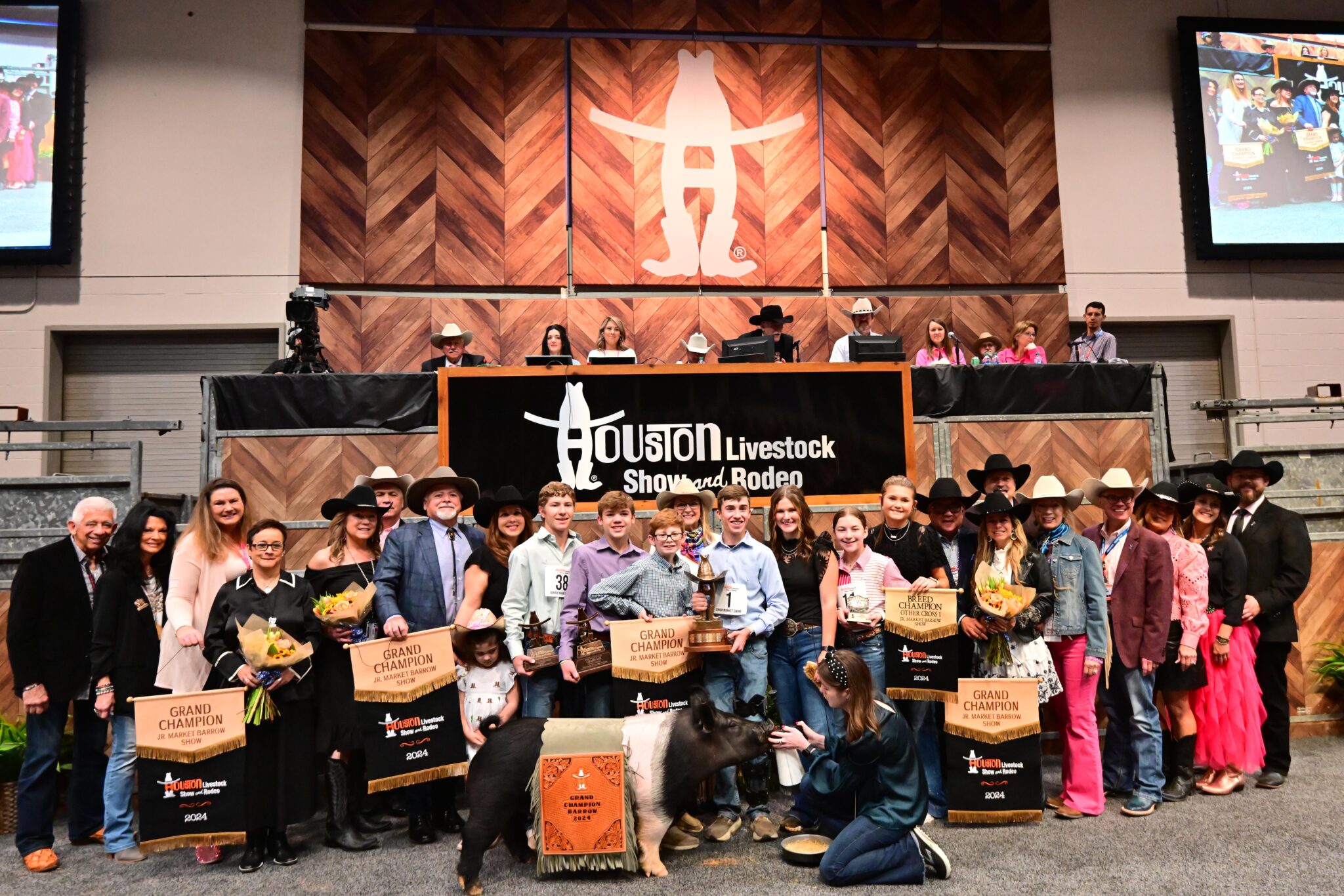 2024 Houston Livestock Show And Rodeo™ Junior Market Barrow Auction Results