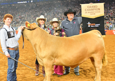 2024 Grand Champions Selected at Junior Market Steer Show