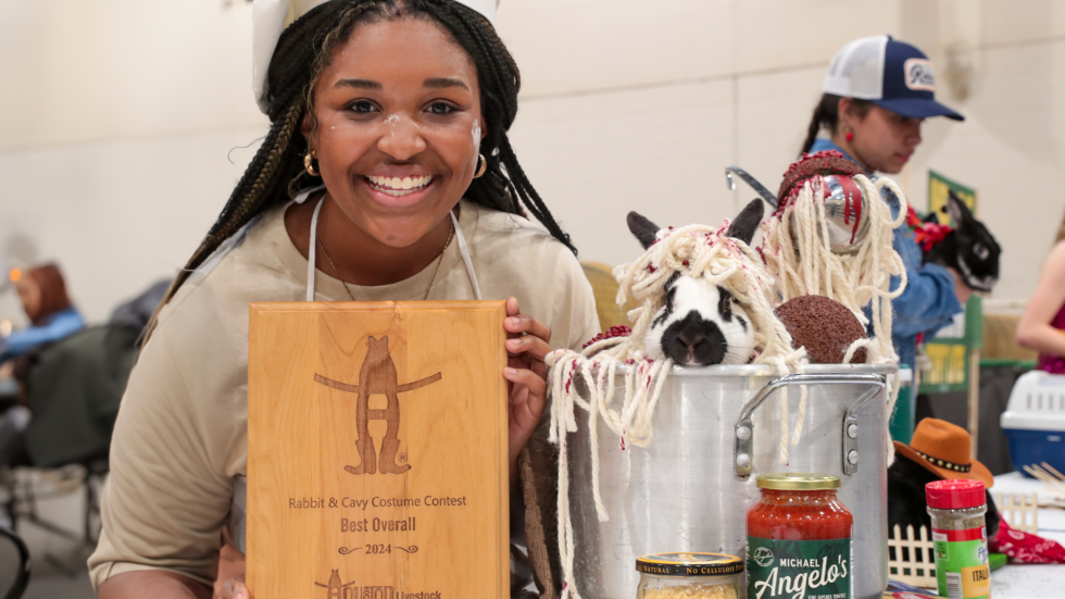 We won, hare and square | Houston Livestock Show and Rodeo