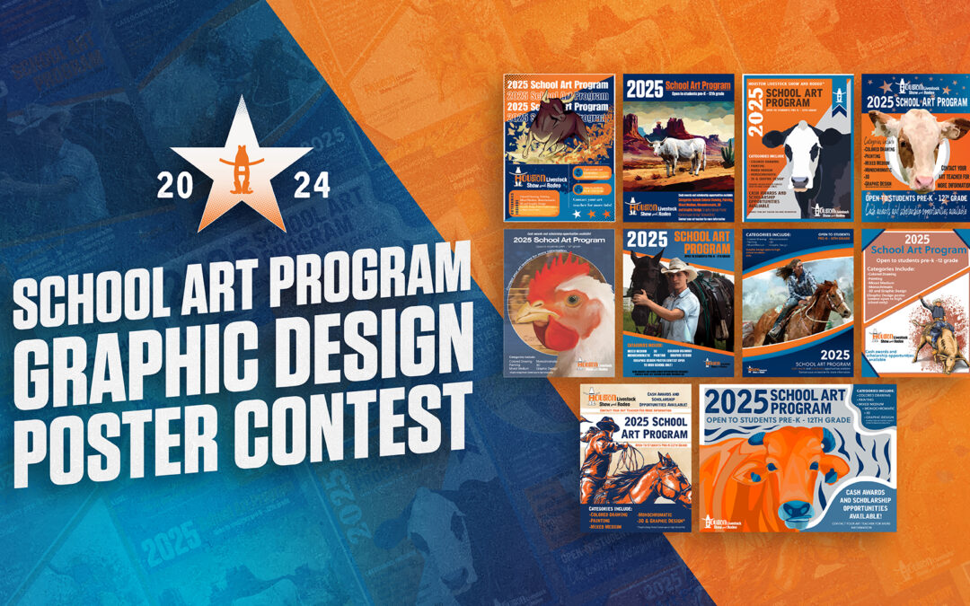 2024 Graphic Design Poster Contest results | Houston Livestock Show and ...