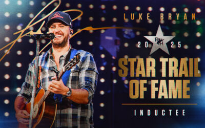 Award-Winning Artist Luke Bryan named 2025 Inductee Into RODEOHOUSTON® Star Trail Of Fame