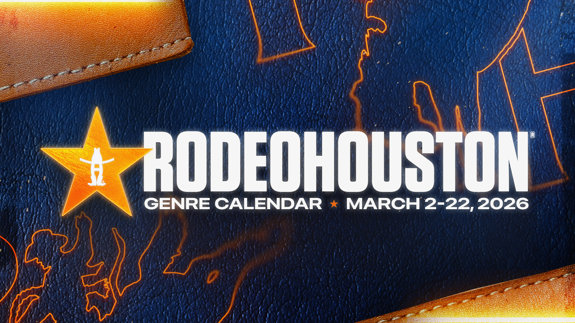 2026 RODEOHOUSTON® Entertainer Genre Calendar announced