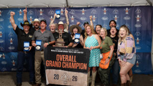 Rodeo 52nd Annual World’s Championship Bar-B-Cue Contest Winners Announced