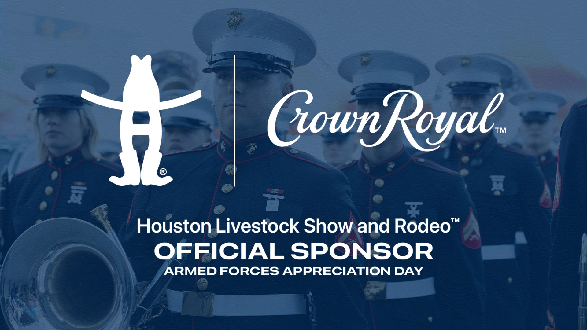 Crown Royal to Sponsor the Houston Livestock Show and Rodeo™ Armed Forces Appreciation Day and Military Salute Through 2028