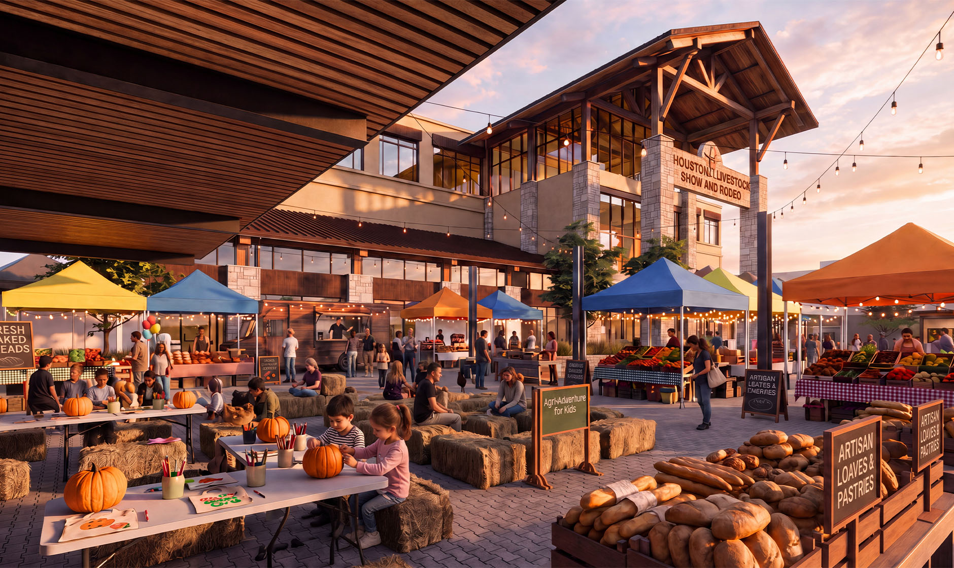 Rendering of the complex