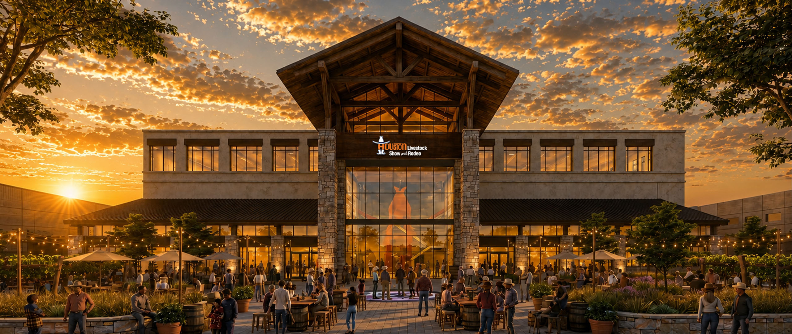 Rendering of the Agricultural Complex