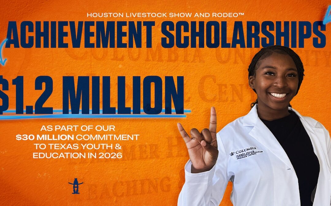 Academic Excellence Earns Rodeo Scholars $1.2 Million in Achievement Scholarships